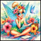 Fairy Reading 20 OZ Sublimation Wrap