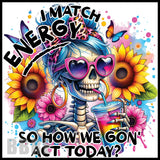 Energy Skeleton 20 OZ Sublimation Wrap