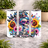 Energy Skeleton 20 OZ Wrap Mockup