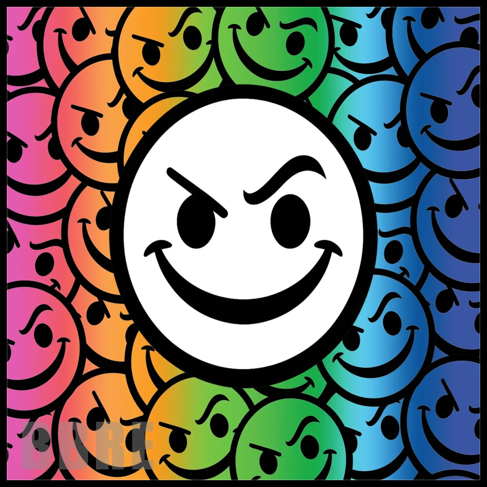 Smiley Faces 20 OZ Sublimation Wrap