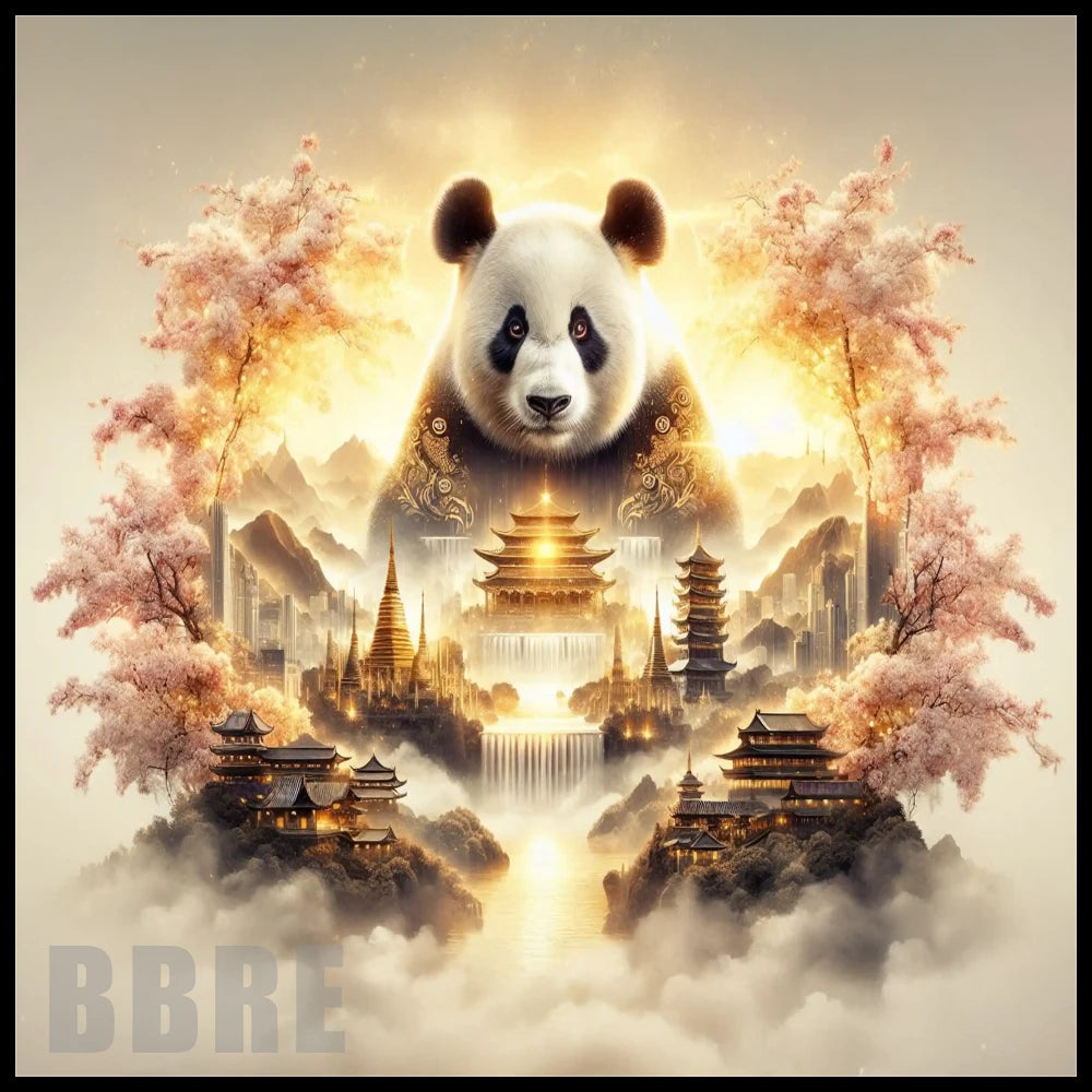 Panda Paradise 20 OZ Sublimation Wrap