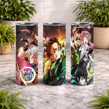 Demon Slayer 2 20 OZ Wrap Mockup
