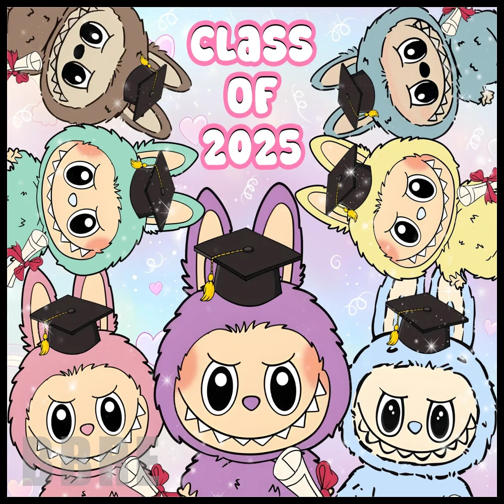 Graduation Monsters 20 OZ Sublimation Wrap