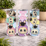 Graduation Monsters 20 OZ Wrap Mockup