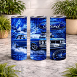 Ford Brute 20 OZ Wrap Mockup