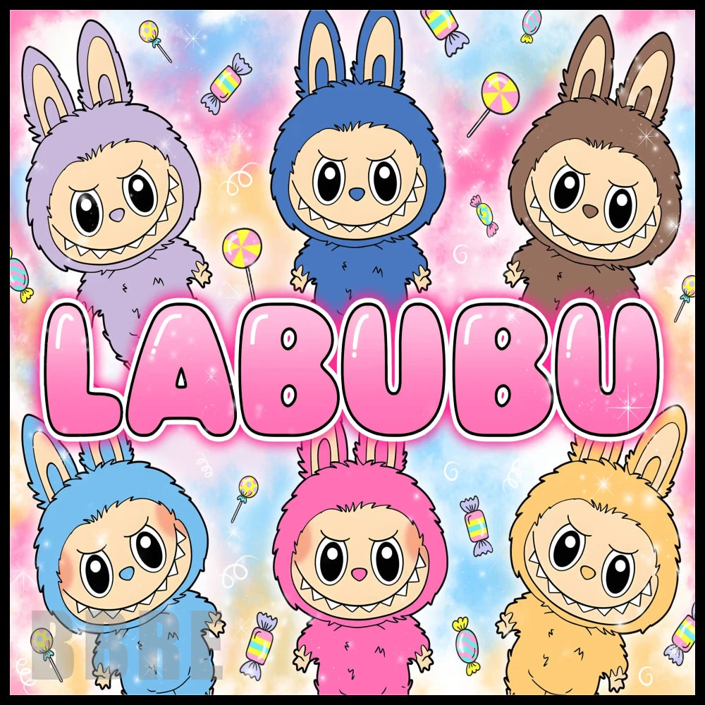 Labubu Tumbler 2 20 OZ Sublimation Wrap