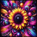 Vibrant Sunflower 20 OZ Sublimation Wrap