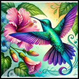 Hummingbird Blossom 3 20 OZ Sublimation Wrap