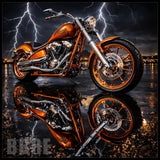 Orange Motorcycle 20 OZ Sublimation Wrap
