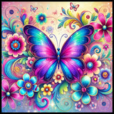 Butterfly Blossom 15 20 OZ Sublimation Wrap