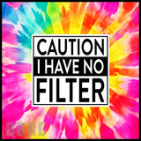 No Filter Tumbler 20 OZ Sublimation Wrap