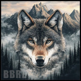 Majestic Wolf 4 20 OZ Sublimation Wrap