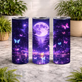 Moonlit Butterflies 20 OZ Wrap Mockup