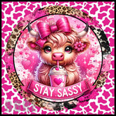 Sassy Cow 20 OZ Sublimation Wrap
