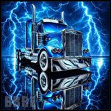 Lightning Truck 20 OZ Sublimation Wrap