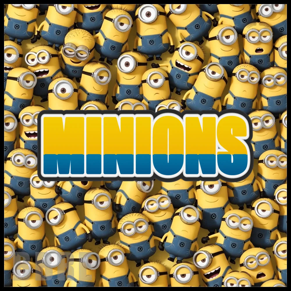 Minion Mania 20 OZ Sublimation Wrap