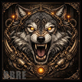 Fierce Wolf 20 OZ Sublimation Wrap