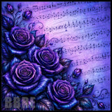 Purple Roses 20 OZ Sublimation Wrap