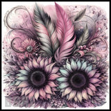 Floral Fantasy 20 OZ Sublimation Wrap