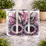 Floral Fantasy 20 OZ Wrap Mockup