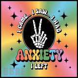 Anxiety Tumbler 20 OZ Sublimation Wrap