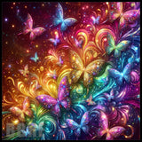 Colorful Butterflies 20 OZ Sublimation Wrap
