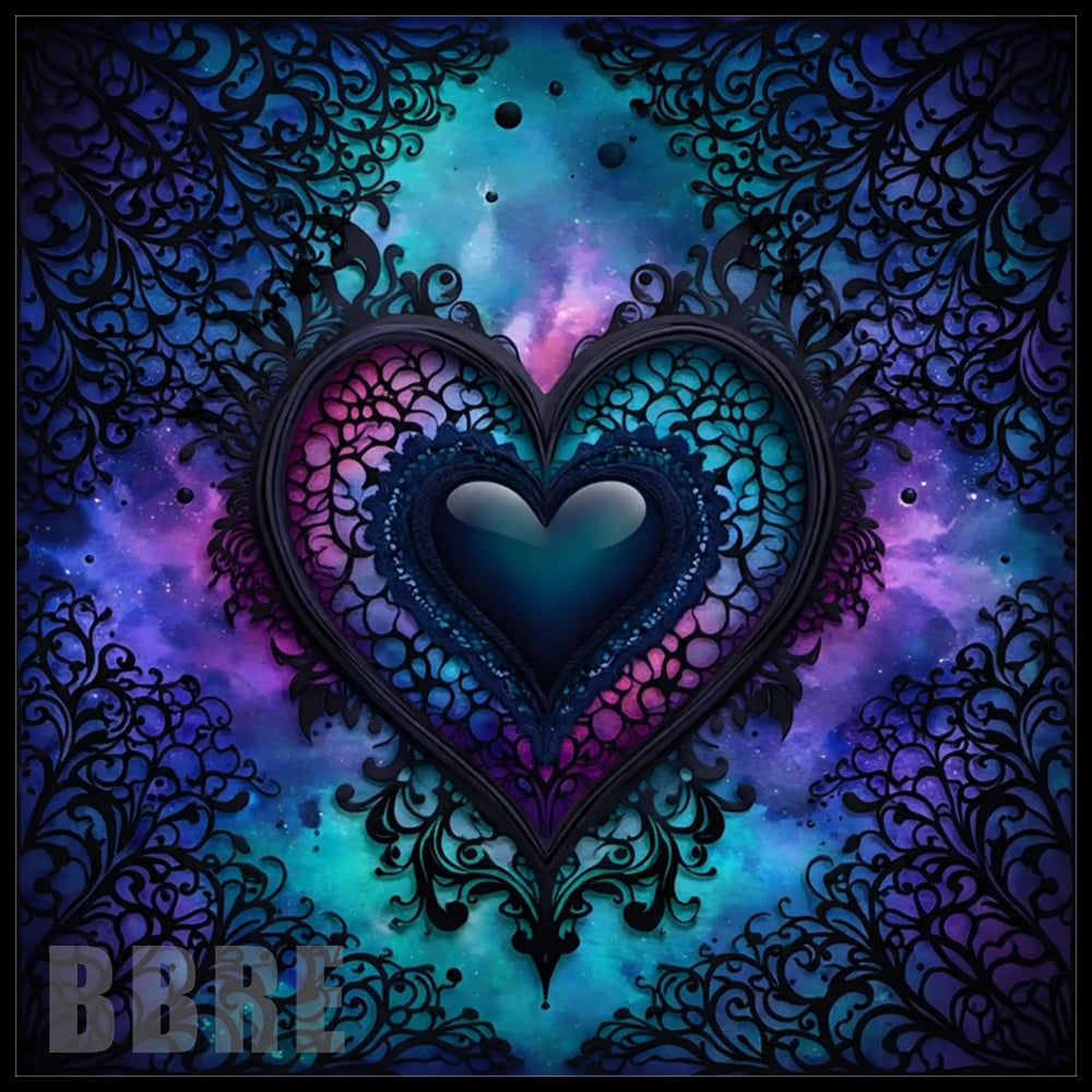 Heart Galaxy 20 OZ Sublimation Wrap