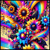 Vibrant Floral 2 20 OZ Sublimation Wrap