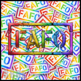 Colorful Fafo 20 OZ Sublimation Wrap