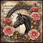 Horse Roses 20 OZ Sublimation Wrap