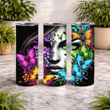 Butterfly Beauty 10 20 OZ Wrap Mockup
