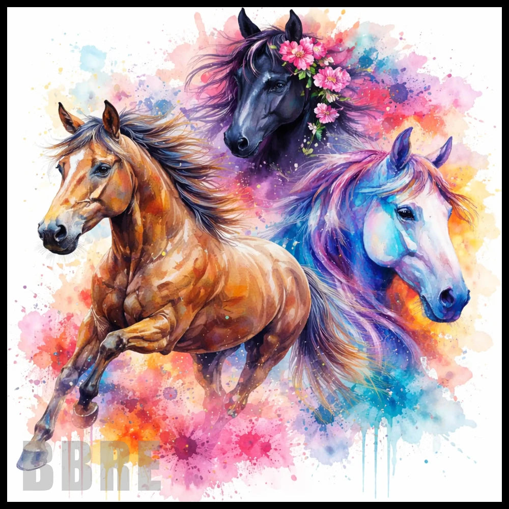 Majestic Horses 4 20 OZ Sublimation Wrap