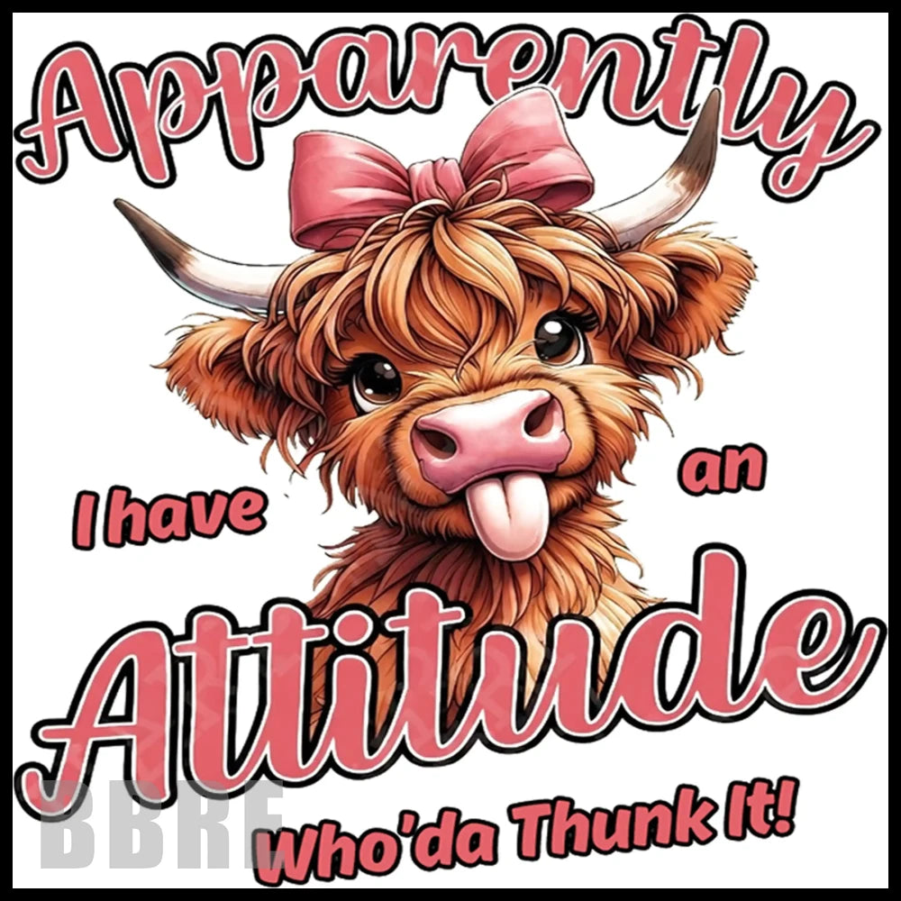 Highland Cow 7 20 OZ Sublimation Wrap