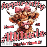 Highland Cow 7 20 OZ Sublimation Wrap