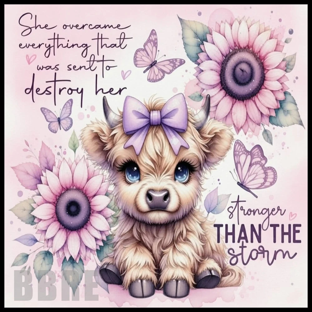 Cute Calf 20 OZ Sublimation Wrap