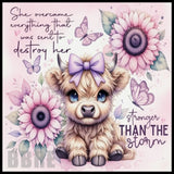 Cute Calf 20 OZ Sublimation Wrap