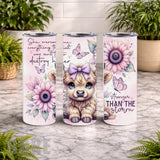 Cute Calf 20 OZ Wrap Mockup