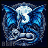 Dragon Wolf 20 OZ Sublimation Wrap