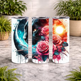 Panther Roses 20 OZ Wrap Mockup