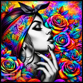 Colorful Rose 20 OZ Sublimation Wrap