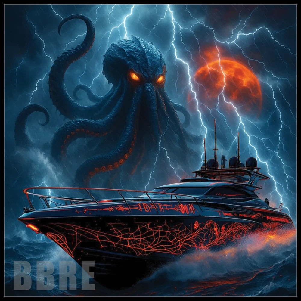 Cthulhu Yacht 20 OZ Sublimation Wrap