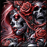 Gothic Rose 4 20 OZ Sublimation Wrap
