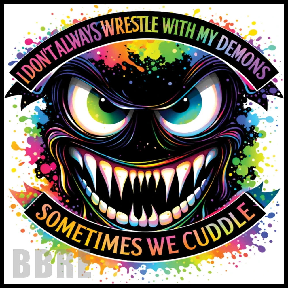 Cuddly Demons 20 OZ Sublimation Wrap