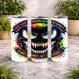 Cuddly Demons 20 OZ Wrap Mockup