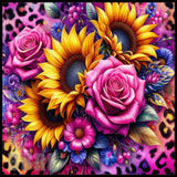 Floral Burst 17 20 OZ Sublimation Wrap