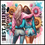 Best Friends 20 OZ Sublimation Wrap