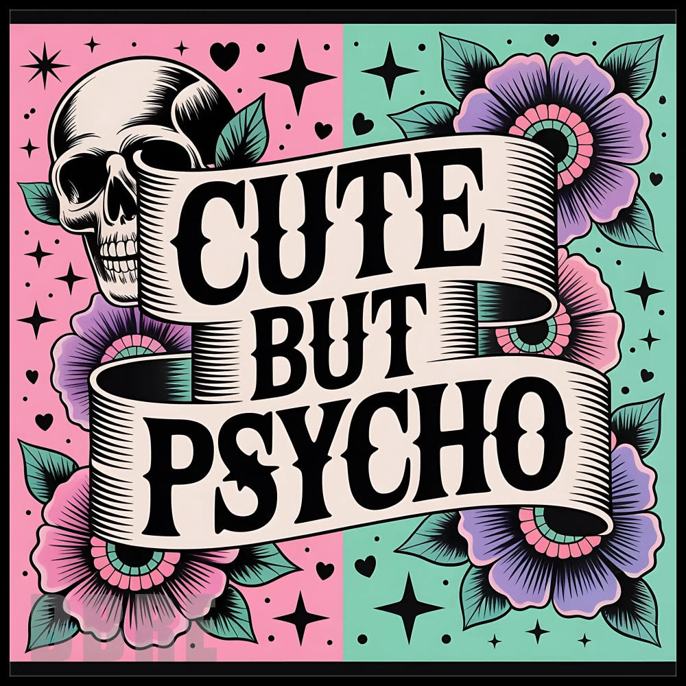 Cute Skull 20 OZ Sublimation Wrap