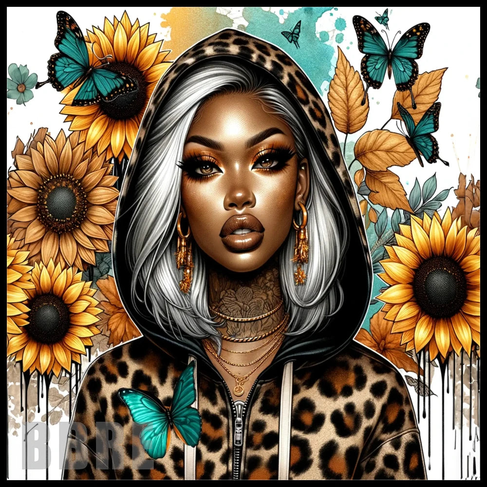 Sunflower Beauty 7 20 OZ Sublimation Wrap