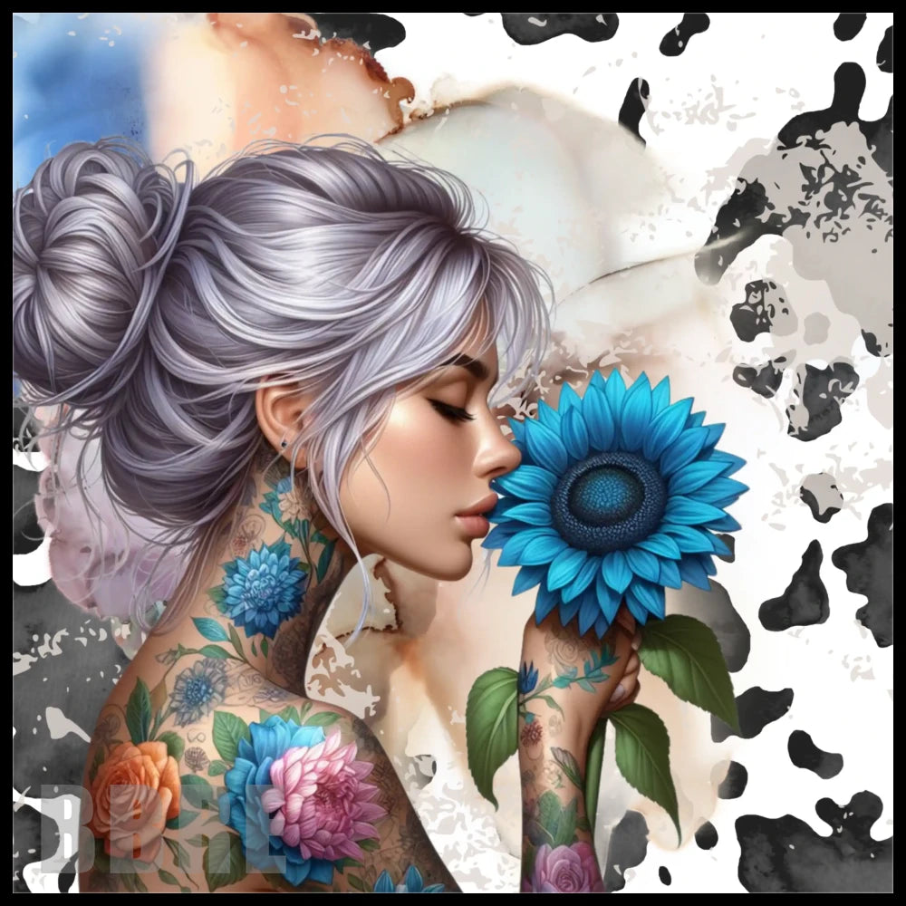 Floral Beauty 25 20 OZ Sublimation Wrap