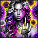 Floral Goddess 9 20 OZ Sublimation Wrap